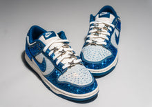 Load image into Gallery viewer, Blue Sashiko Dunk