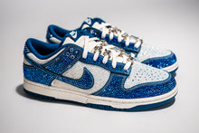 Load image into Gallery viewer, Blue Sashiko Dunk

