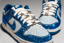 Load image into Gallery viewer, Blue Sashiko Dunk
